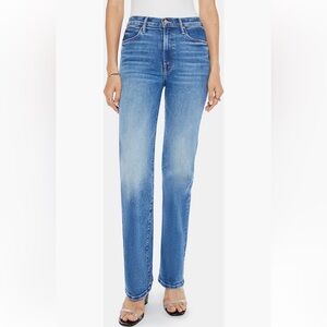 Mother The Kick It Relaxed Straight Leg Jeans